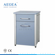 CE do ISO AG-BC010 com o fechamento do armário da cabeceira do hospital do quadro de madeira de uma gaveta